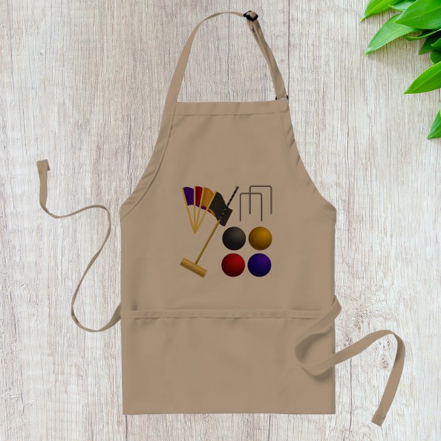 Tablier Jeu De Croquet Apron (Créateur téléchargé)