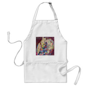 Tablier Jeune fille (Vierge), Gustav Klimt, Art nouveau vi