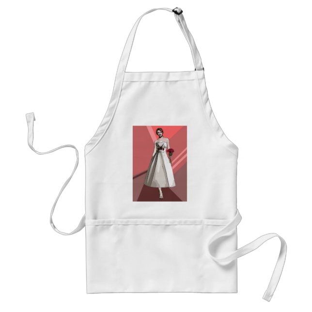 Tablier Jeune mariée (Devant)