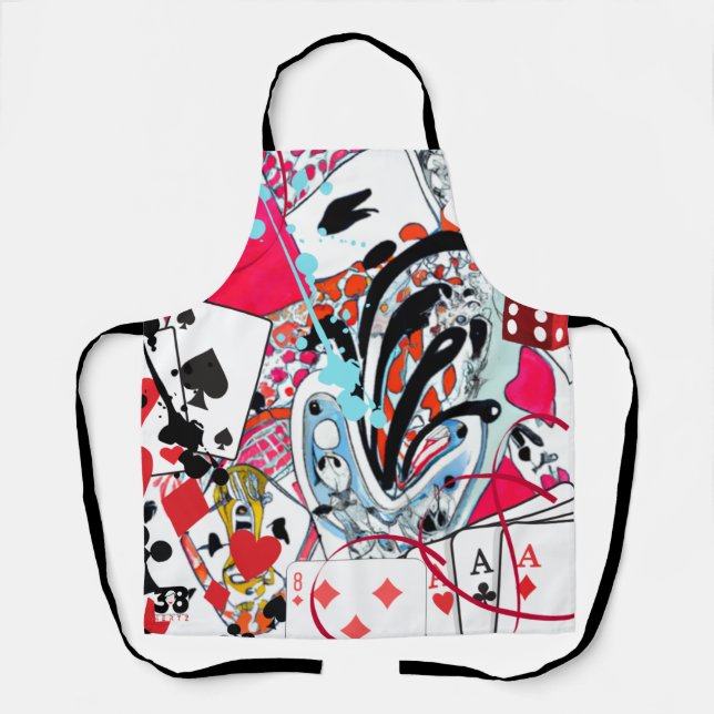 Tablier Jeux de cartes (Recto)