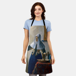 Tablier Johannes Vermeer - Femme avec un lanceur d'eau
