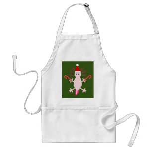 Tablier Joli Axolotl de Noël