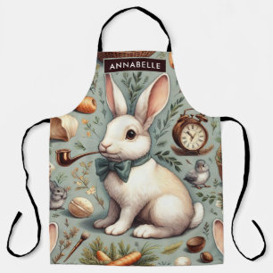 Tablier Joli lapin Vintage
