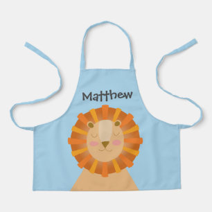 Tablier Joli Lion Sleepy Enfants Design personnalisé