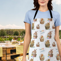 Joli Motif lapin Aquarelle de Pâques