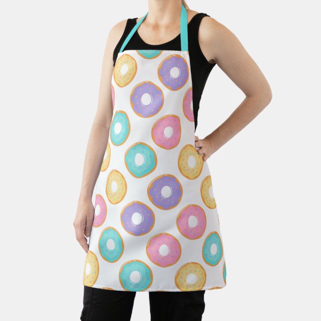 Tablier Joli Motif Pastel Donut (Insitu)