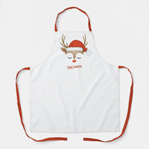 Tablier Joli Noël Rudolph Reindeer