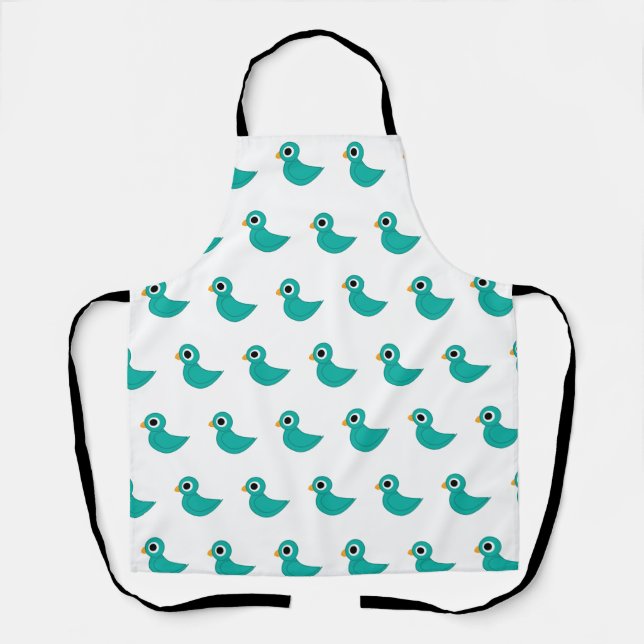 Tablier Joli oiseau bleu (Recto)