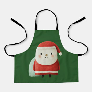 Tablier Joli Père Noël Minimaliste