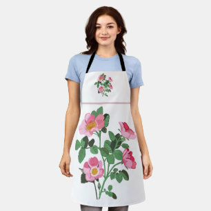 Tablier Jolie rose rose rose sauvage