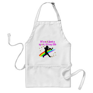 TABLIER JOLIE SOFTBALL ROSE EST MON DESIGN DE VIE