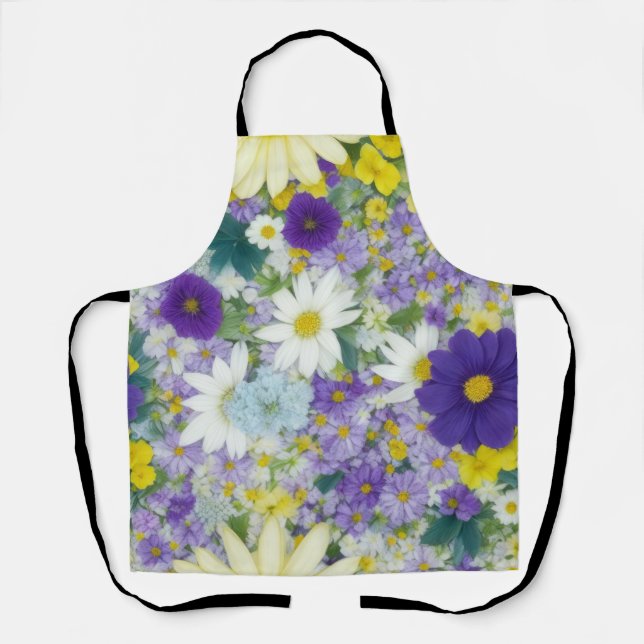 Tablier Jolies Fleurs Mixtes (Recto)