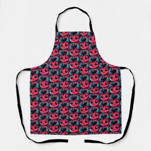 Tablier Jouer Red Devil - Dessin, Caractère, Rouge, Kawai