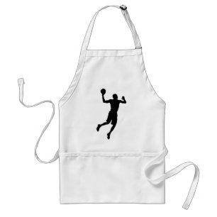 Tablier Joueur de basket-ball Pop Art Silhouette