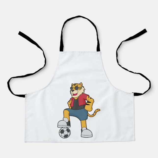 Tablier Joueur de football de Tiger (Recto)