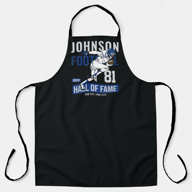 Tablier JOUEUR DE Football Personnalisé Équipe NUMBER Spor (Recto)