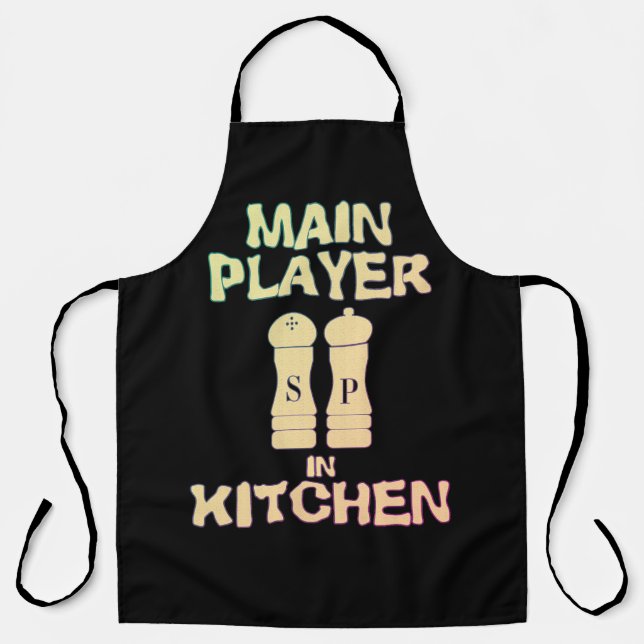 Tablier Joueur principal dans la cuisine (Recto)