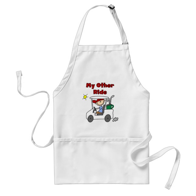 Tablier Jouez au golf mes autres T-shirts et cadeaux de (Devant)