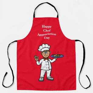 Tablier Jour d'appréciation des chefs masculins