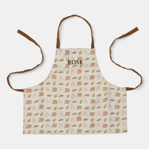 Tablier Jour de l'Action de grâce Dîner pour enfants Apron