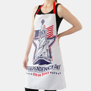 Tablier Jour de l'Indépendance 4 juillet Apron