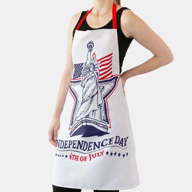 Tablier Jour de l'Indépendance 4 juillet Apron (Insitu)