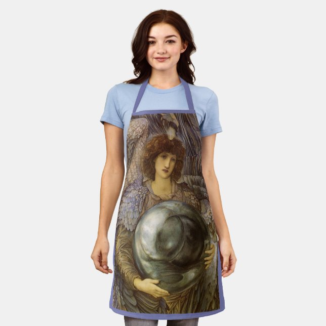 Tablier Jours de la Création, Premier Jour par Burne Jones (Porté)