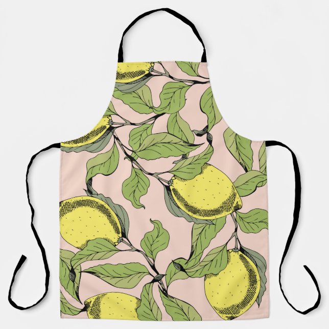 Tablier Jours de limonade : Motif Vintage (Recto)