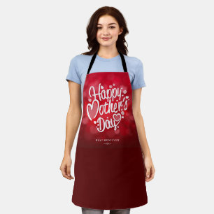 Tablier Joyeuse fête des Mères Typographie-23534