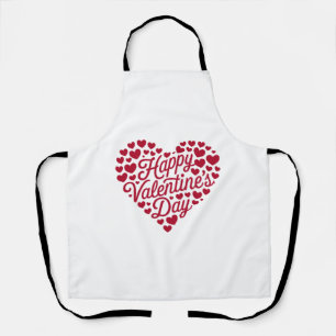 Tablier Joyeuse Saint-Valentin Saint-Valentin Amour Coeur