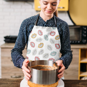 Tablier Joyeuses lèvres souriantes