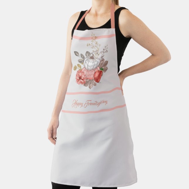 Tablier Joyeux Apron Citrouille de l'action d'amitié (Insitu)