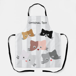 Tablier Joyeux Chatons Curieux
