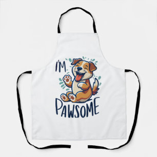 Tablier Joyeux chien pawsome Classic T-Shirt