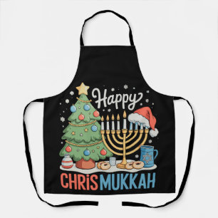 Tablier Joyeux Chrismukkah Hanukkah Noël Chanukah