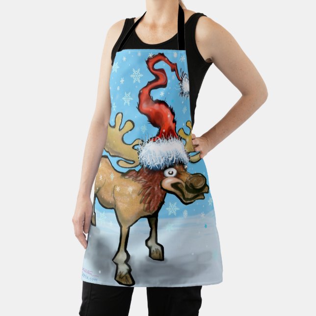 Tablier Joyeux Christmoose (Insitu)