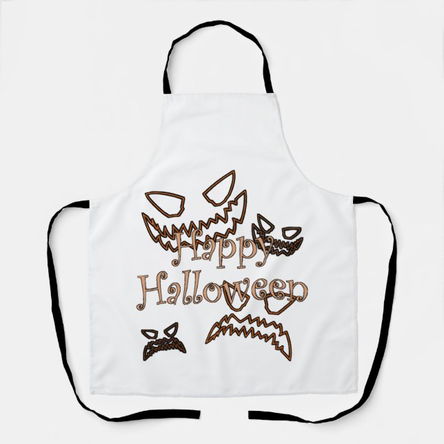 Tablier Joyeux Halloween (Recto)