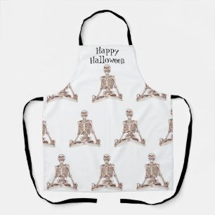 Tablier Joyeux Halloween yoga Apron