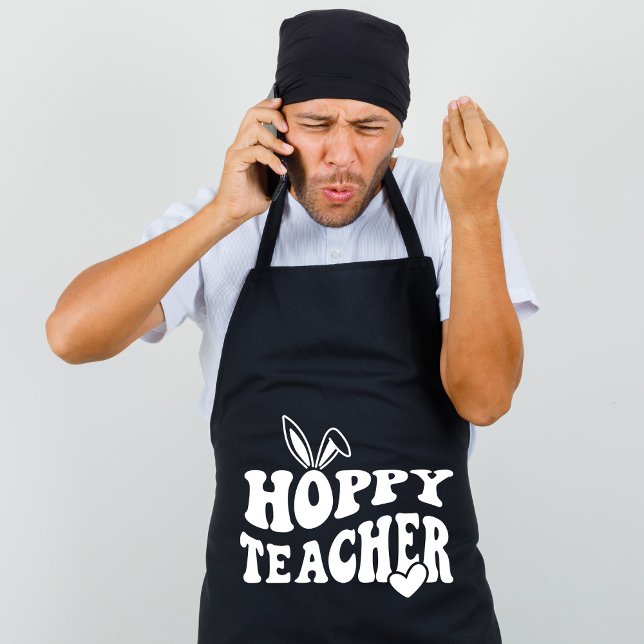 Tablier Joyeux Jour de Pâques - Oeuf de Pâques Kawai (Créateur téléchargé)