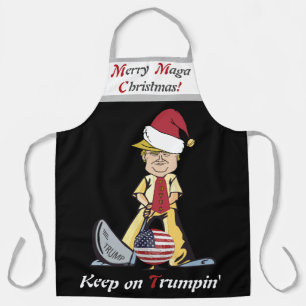 Tablier Joyeux Noël Maga Trump