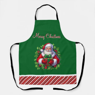 Tablier Joyeux Noël Père Noël