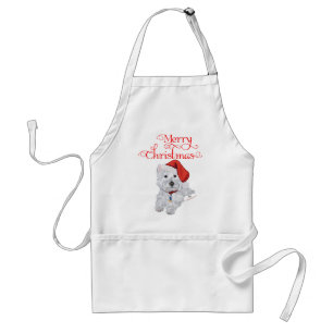 Tablier Joyeux Noël Westie