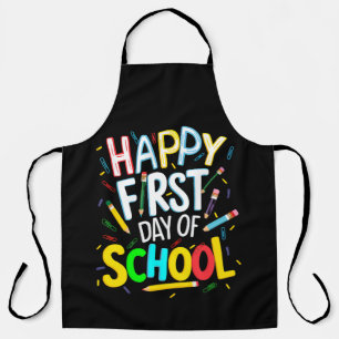 Tablier Joyeux premier jour de rentrée scolaire