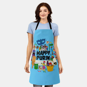 Tablier Joyeux Purim Apron