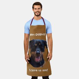 Tablier Joyeux Rottweiler Apron amoureux de la famille