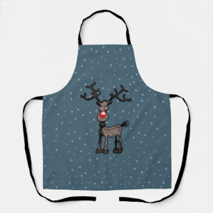 Tablier Joyeux Stressmas avec Rudolph