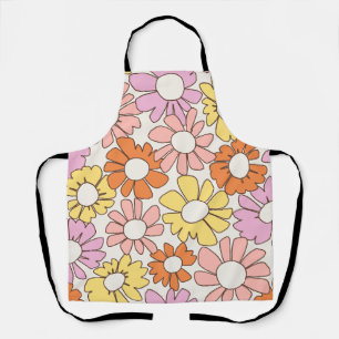 Tablier Jubilé de pétale doux rétro citrus