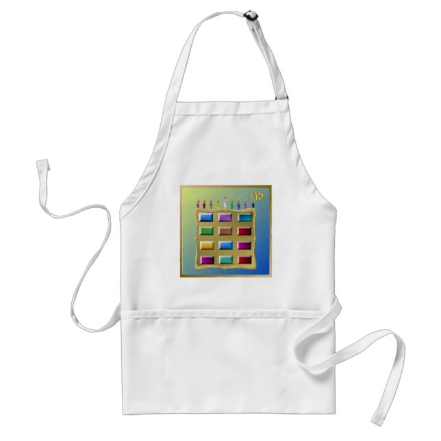 Tablier Judaica 12 Tribes of Israel Levi (Devant)