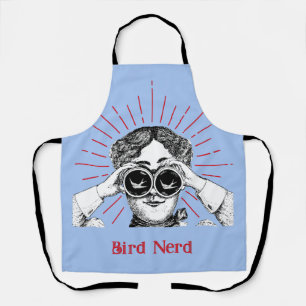 Tablier Jumelles pour femme Nerd
