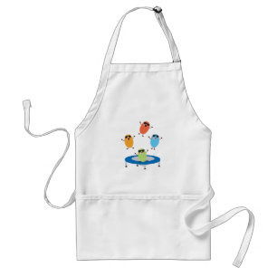 Tablier Jumping mignon Haricots de bonbons portant des lun
